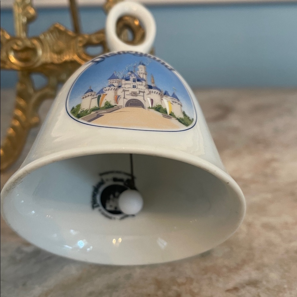 Disney White and Blue Castle Bell - Picture 3 of 3